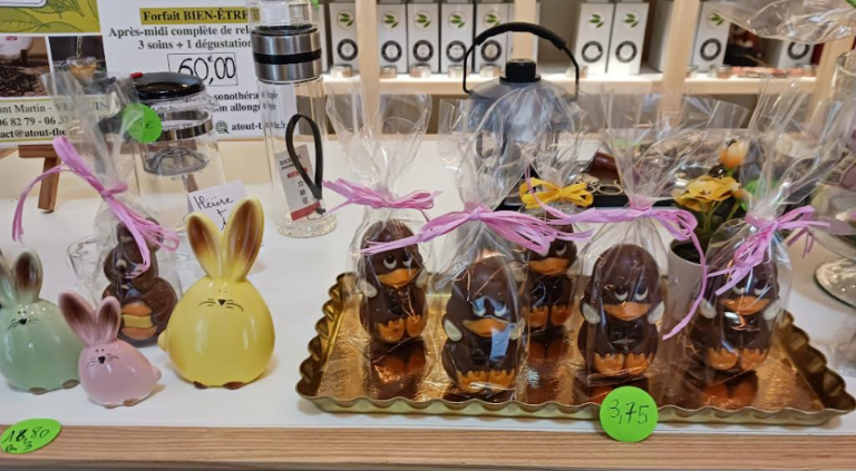 Les chocolats de Pâques