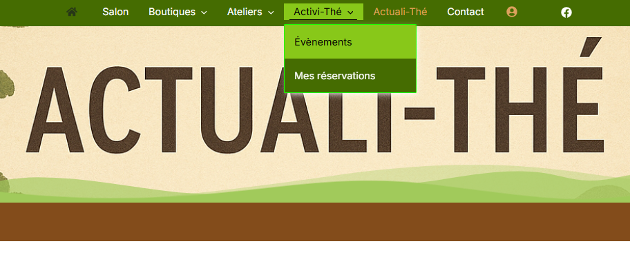 réservation site : mode d’emploi